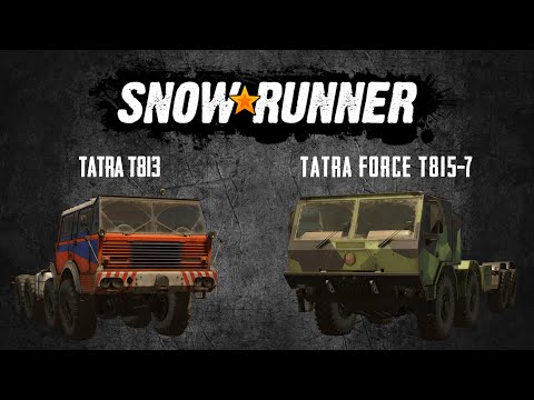 SnowRunner Обзор Tatra T813 и Tatra FORCE T815 7