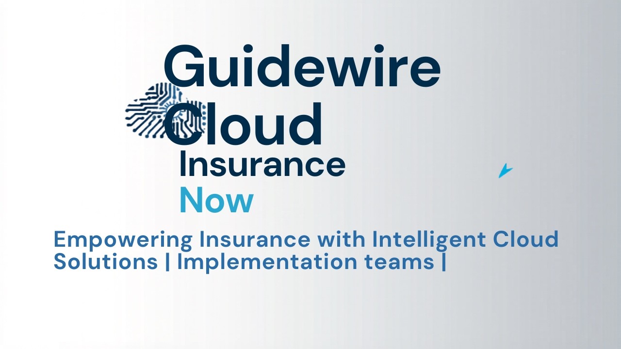Guidewire cloud integration basics | Insurance now | implementation ...