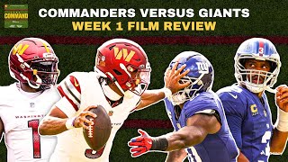 Breaking Down Commanders Week 1 Win Over Giants 21-6 | Take Command