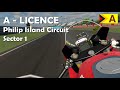 VRider SBK Track Trail 01 - A Licence - Philip Island Sector 1