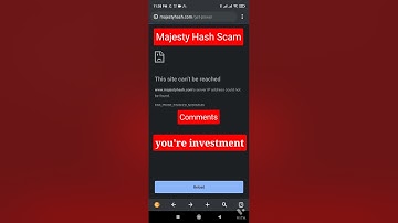 Unfortunately Majesty Hash website down || Majesty Hash Scam