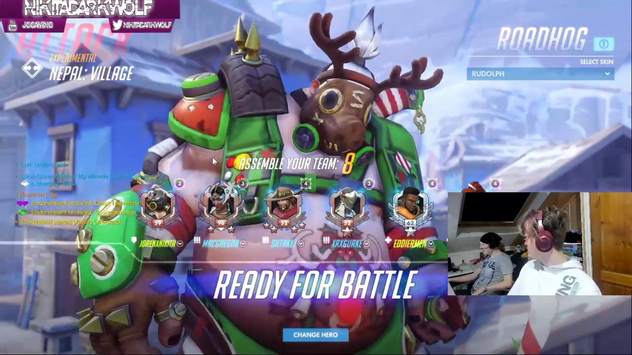 Overwatch #4 But Ginger eating Chips