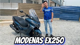 NEW MODENAS EX250 REVIEW BY TM MOTOWORLD TMM