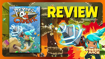 Our Pepper Grinder Review | Gameplay, Art, Music, Performance | Fresh Juice - Episode 27