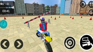 City Bike Stunt Parking Adventure Game | Bike Parking Game - Reverse Parking | Bike Game screenshot 1