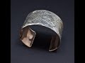 Melted Sterling Silver Cuff Bracelet Tutorial