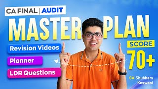 Complete Revision Guidance | CA Final Audit Jan&#39;26 Exams | CA Shubham Keswani (AIR 8)