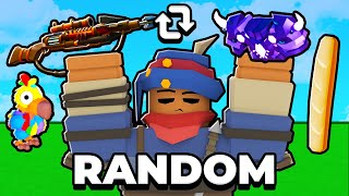 Roblox Bedwars, But Everything You Buy is RANDOM...