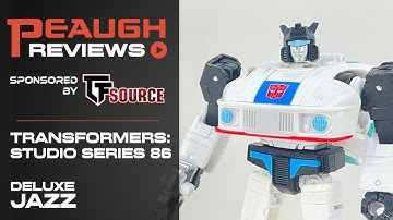 Video Review: Transformers Studio Series 86 - Deluxe JAZZ
