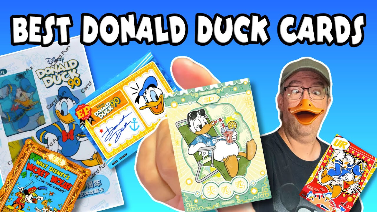 Rare Donald Duck Cards You've Never Seen?! Card.Fun Unboxing