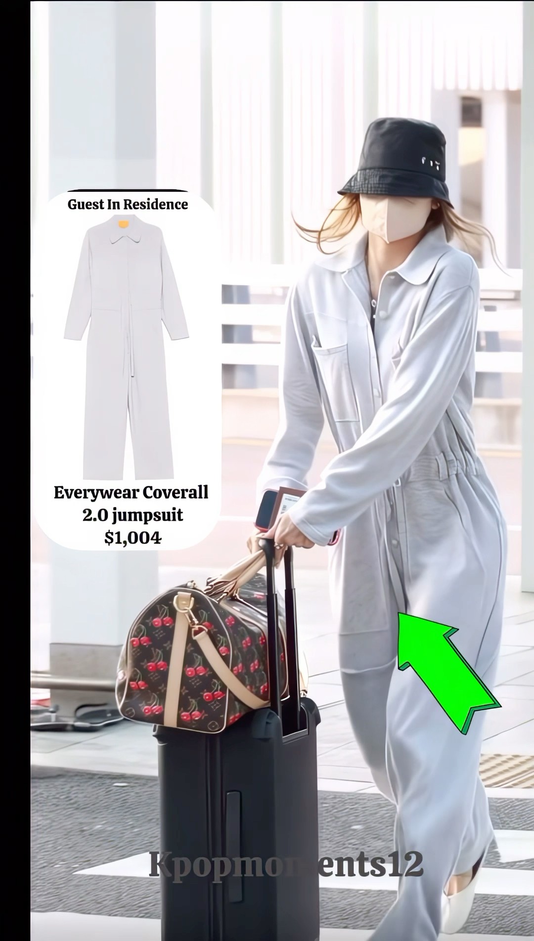 Blackpink lisa airport fashion #lisa #blackpink