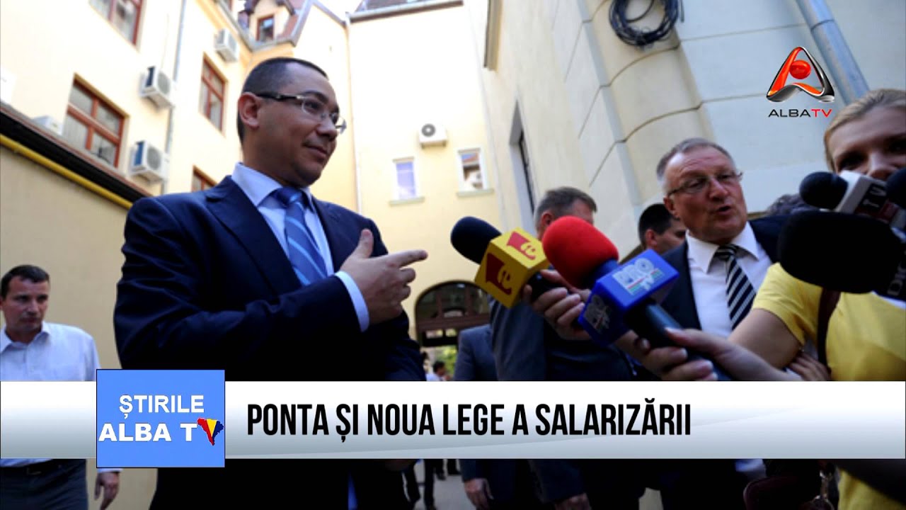 Ponta si noua lege a salarizarii