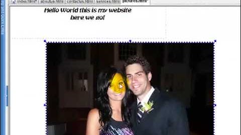 Free Website Course - Adding and Editing Pictures and Images in Yahoo Site Builder - Help