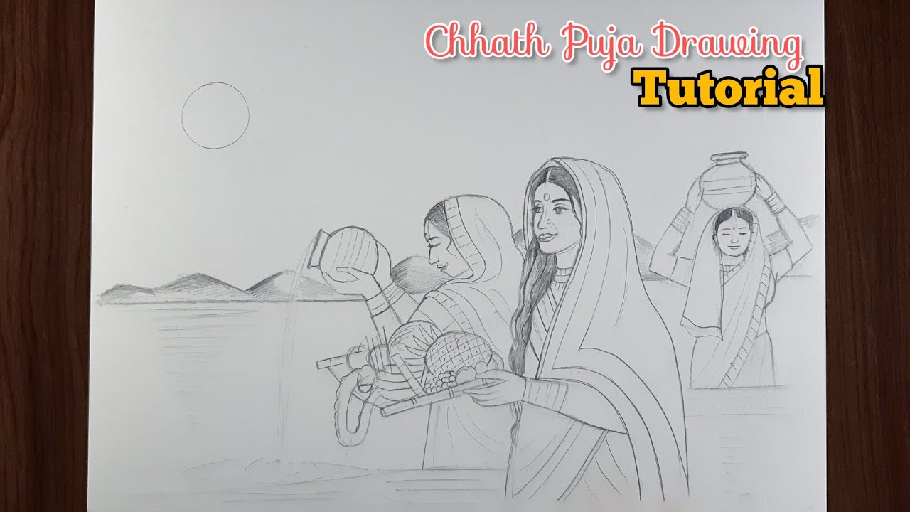 Free Vector | Happy chhath puja indian festival greeting background