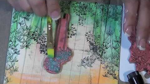 Faber Castell Design Memory Craft Canvas Tutorial