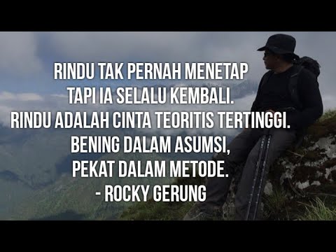 32 Kata Kata Bijak Rocky Gerung - Kata Bijak 2020