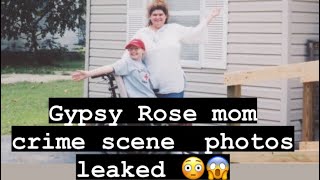 ￼ Gypsy Rose, mom’s crime scene, photos leak ￼#youtube #gypsy #crime #viralvideo #fyp