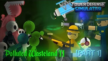 Polluted Wasteland II (Tower Defense Simulator) [PART 1] | Stick Nodes Pro Animation