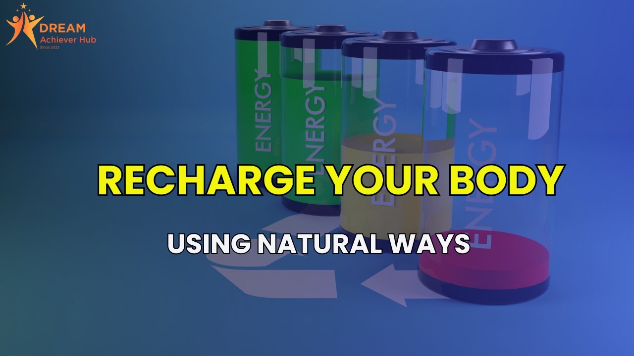 🧘‍♀️ Recharge Your Body with natural ways - YouTube