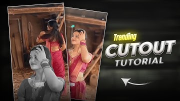 Trending Cutout Transition Video Editing In Capcut | Cutout Transition | Capcut Video Editing