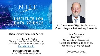 NJIT Institute for Data Science Seminar: Jack Dongarra
