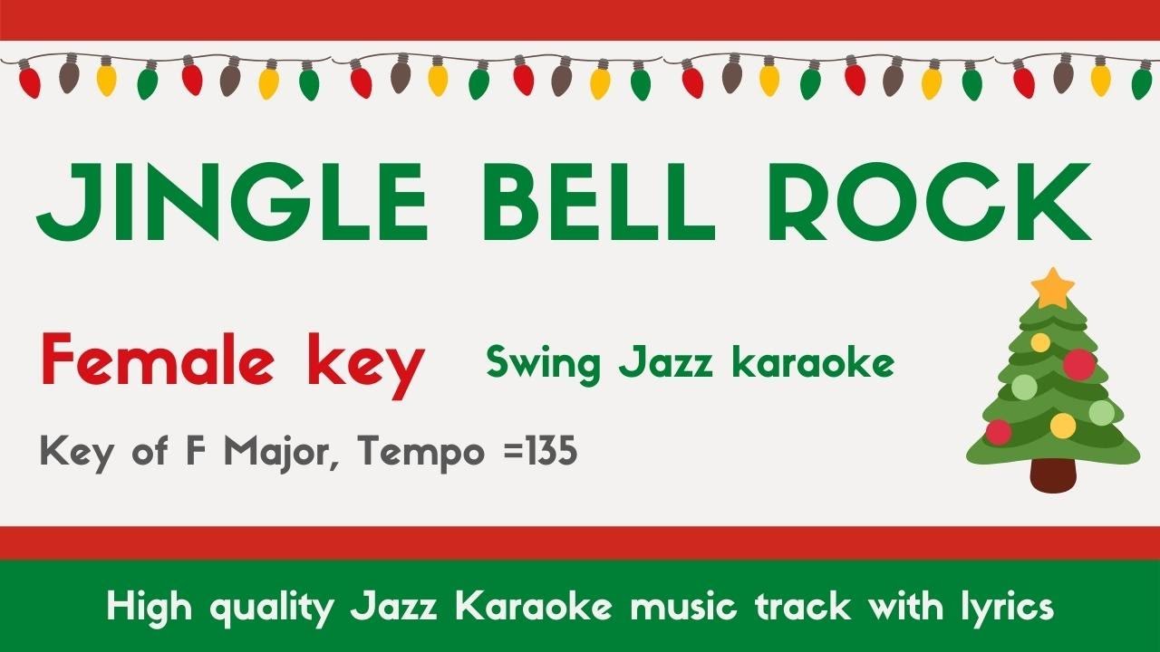 Jingle bell rock (Jazz ver.) female singers [Sing along JAZZ KARAOKE