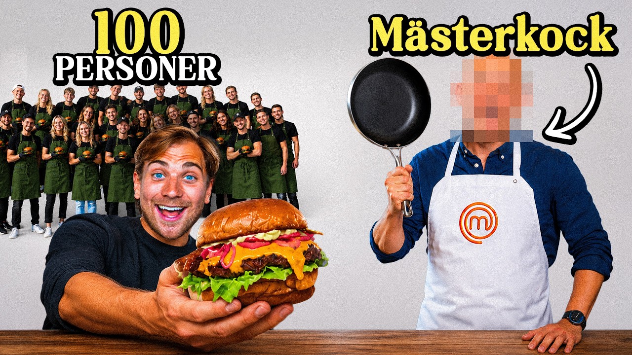 100 Främlingar vs 1 Mästerkock