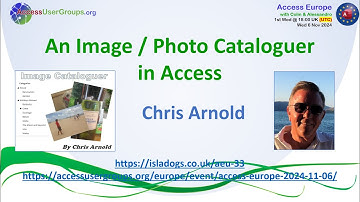 AEU33: An image / photo cataloguer in Access (Chris Arnold)