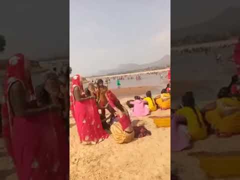(part 4) live ganga snan video||Hot girl snan