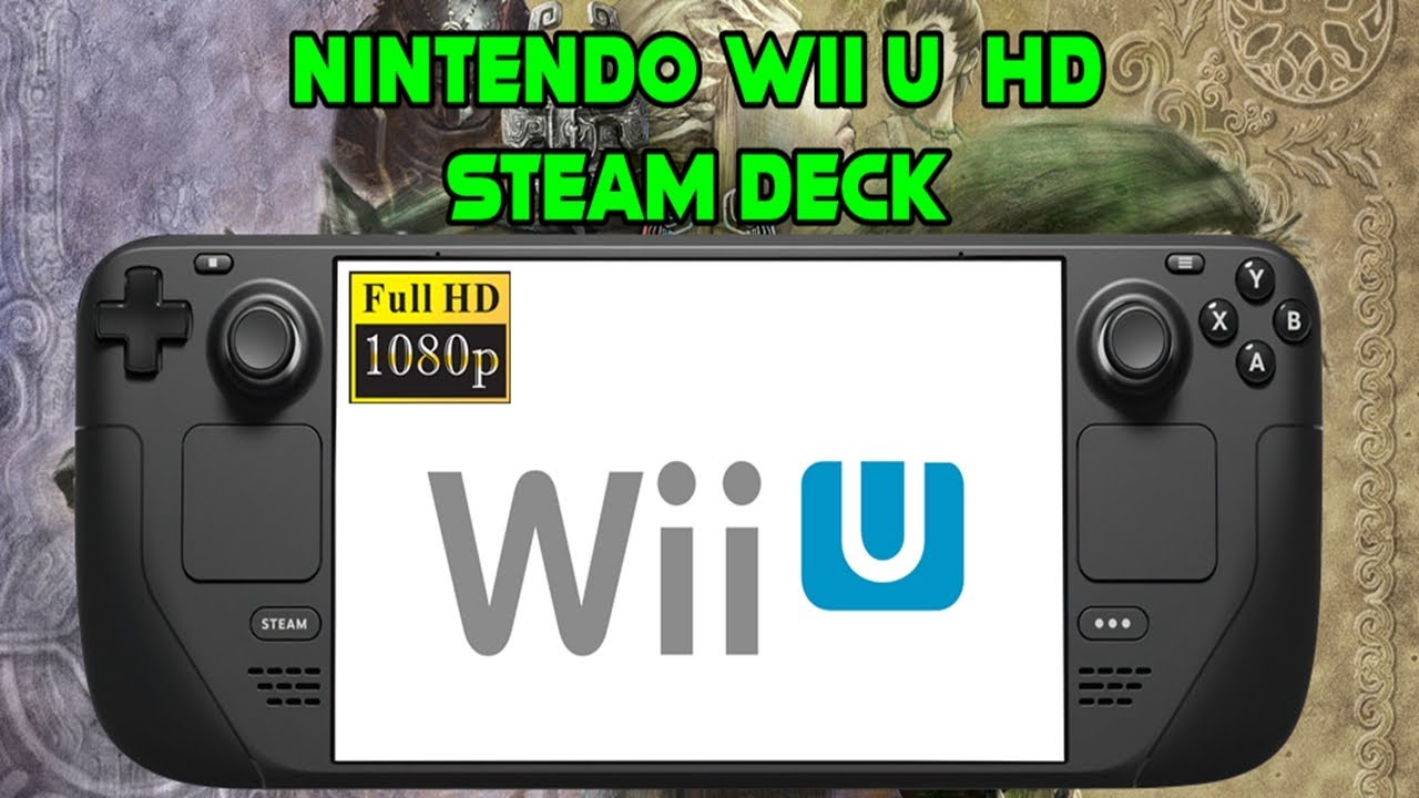 Steam Deck Nintendo Wii U em HD ( Gameplay ) YouTube