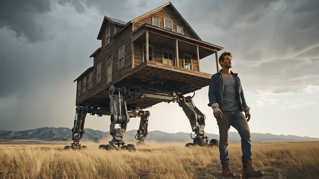 The World’s First Walking House? I Successfully Built a Robotic Ranch Home!
