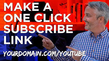 How to Create a YouTube Auto-Subscribe Link (from YOUR WEBSITE!)