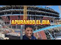 Cada dia mas ESPECTACULAR.  Obras en el Camp Nou.  