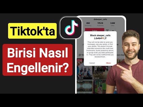 TİK TOK KİŞİ ENGELLEME VE ENGEL KALDIRMA | Tiktok Kullanıcı Nasıl Engellenir?