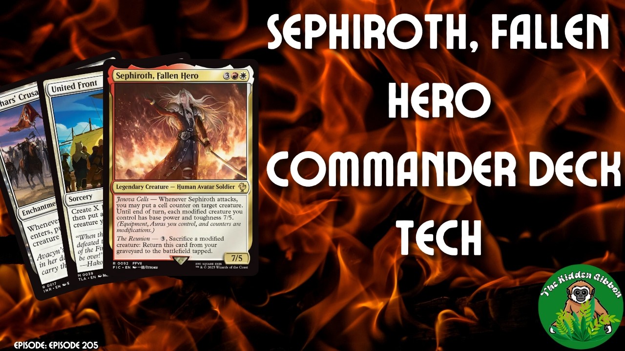 sephiroth fallen hero mtg commander deck Magic the Gathering - Sephiroth, Fabled SOLDIER Sephiroth, Fallen Hero | Voltron,