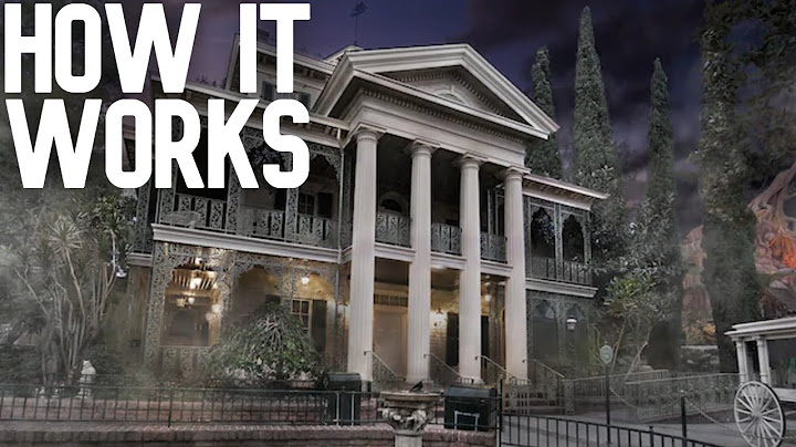 The Haunted Mansion - HOW IT WORKS