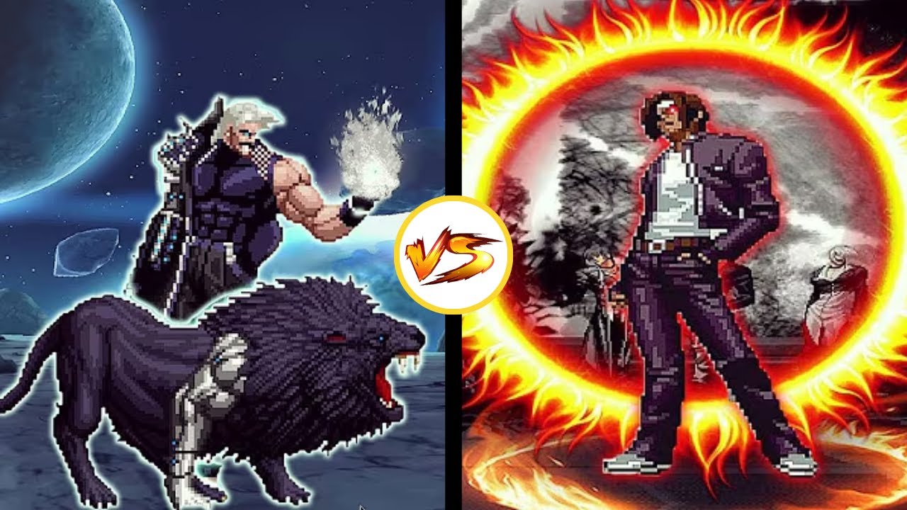 Hunter Rugal vs Graves Fight 🔥 KOF Mugen💥 Must Watch