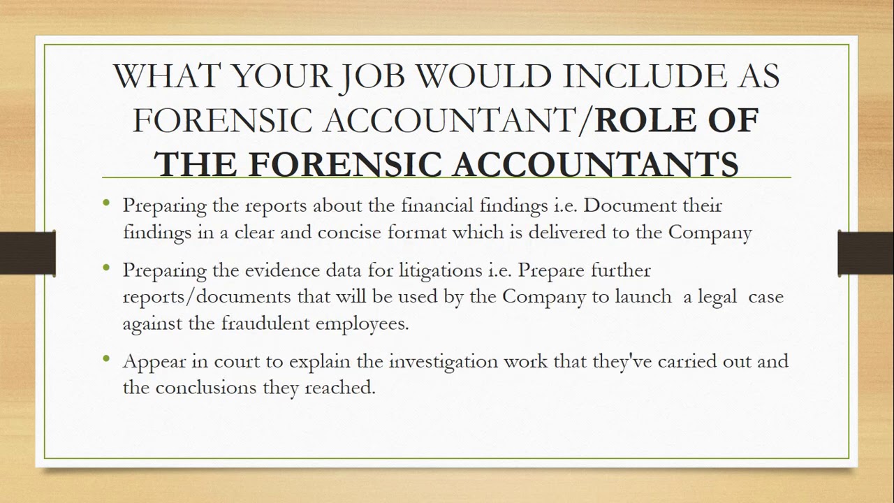 introduction to forensic accounting and auditing - YouTube