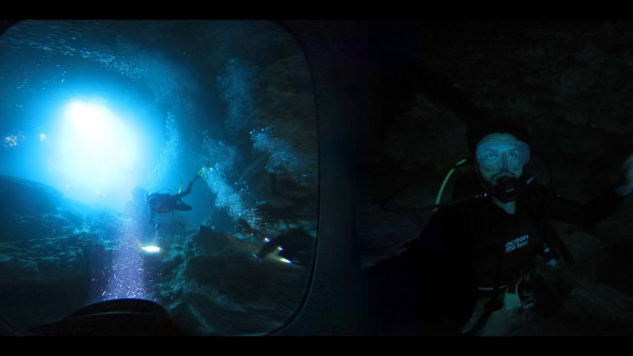 Devil's Den scuba dive (5/6 clips) - YouTube