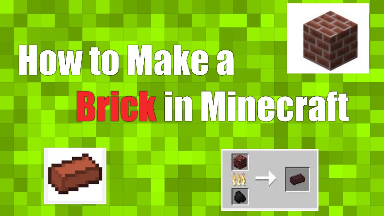 How to Make Brick in Minecraft; How to Make a Flower Pot in Minecraft