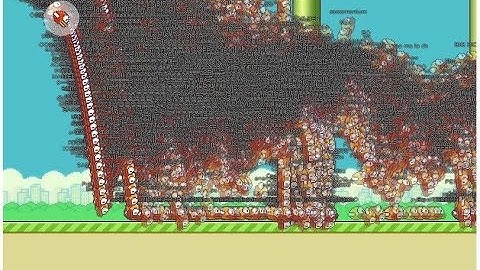 FlapMMO - Flappy Bird with 100 PEOPLE Multiplayer Online High Score Gameplay