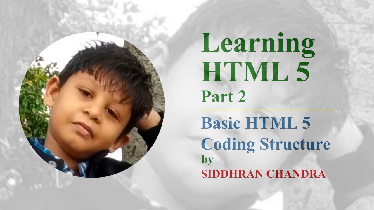 Learning HTML5 using Visual Studio Code Part 2 - YouTube