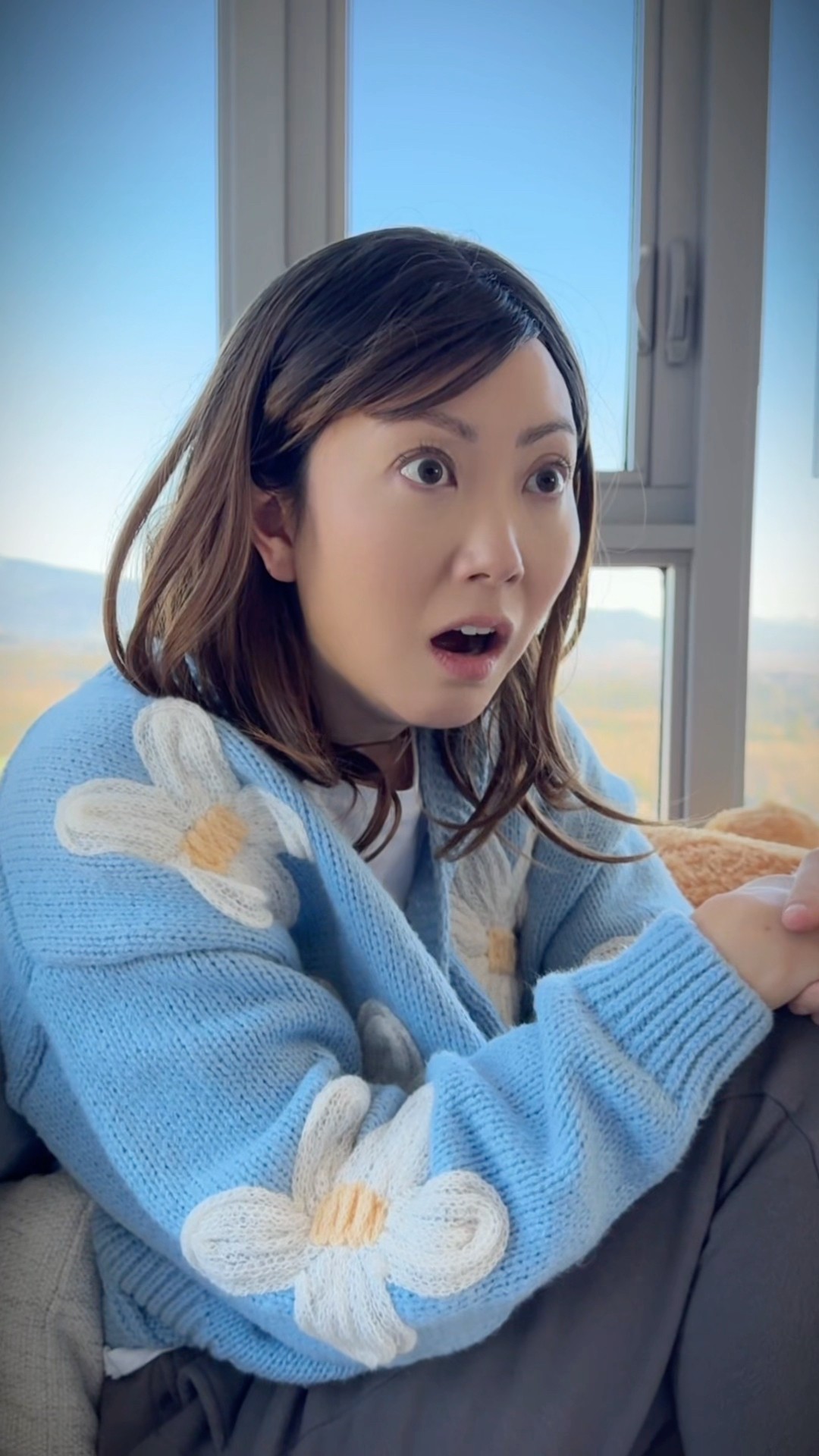 When an Asian goes to a non-Asian house ?