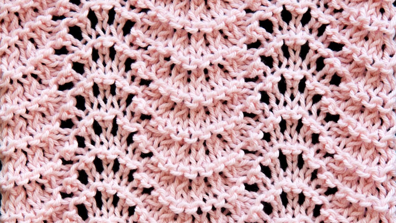 Punto Pavone a maglia (facilissimo)