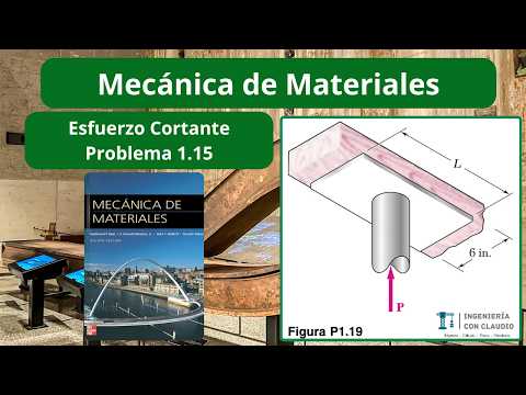 Mecánica de Materiales – Esfuerzo Normal Ejercicio 1.19