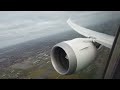 Genx growl and wingflex united 7878 dreamliner takeoff from amsterdam schiphol