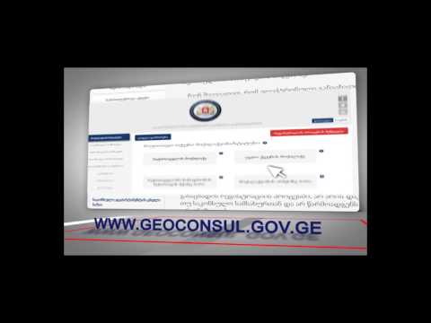 TV clip available on Georgia’s new Consular Service Portal