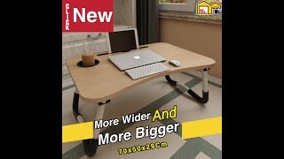 STC-Medium Foldable Table With Cup Slot @711FactoryTrading
