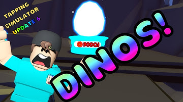 Tapping Simulator New Update 6 Dino Update, New World, New Crafting, New Merchant