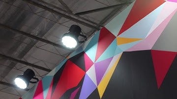 20ftx20ft customized modular backwall stand & SEG LED light box arch combination exhibition booth